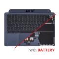 Top Case Assembly With Battery And Keyboard Compatible For MacBook Air 13" (A2681 / Mid 2022) (UK Keyboard) (Midnight)