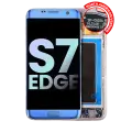 OLED Assembly With Frame Compatible For Samsung Galaxy S7 Edge G935A (North American Version) (Service Pack) (Coral Blue)