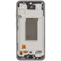 OLED Assembly With Frame Compatible For Samsung Galaxy A36 5G (A366 / 2025) (Refurbished) (Black)