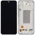 OLED Assembly With Frame Compatible For Samsung Galaxy A36 5G (A366 / 2025) (Refurbished) (Lime)
