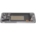 OLED Assembly With Frame Compatible For Samsung Galaxy A56 5G (A566 / 2025) (Refurbished) (Graphite)
