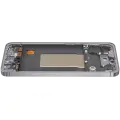 OLED Assembly With Frame Compatible For Samsung Galaxy A56 5G (A566 / 2025) (Refurbished) (Graphite)