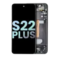 OLED Assembly With Frame Compatible For Samsung Galaxy S22 Plus 5G (Service Pack) (Phantom Black)
