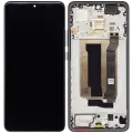 OLED Assembly With Frame Compatible For Xiaomi Redmi Turbo 4 / Xiaomi Poco X7 Pro (Refurbished) (Black)