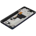 OLED Assembly With Frame Compatible For Motorola Moto G Stylus 5G (XT2517-3 / 2025) (Refurbished)  / Motorola Moto Edge 60 Stylus (XT2517-4 / 2025) (Pantone Gibraltar sea)