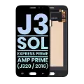OLED Assembly Without Frame Compatible For Samsung Galaxy J3 / Sol 4G / Express Prime / Amp Prime (J320 / 2016) (Service Pack) (Black)