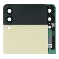 Outer OLED Assembly Compatible For Samsung Galaxy Z Flip 3 5G (US & International) (Used OEM Pull: Grade B/C) (Cream)