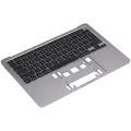 Top Case With Keyboard Compatible For MacBook Pro 13" (A2338 / Late 2020) (US English) (Space Gray)