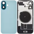 Back Glass w/ MagSafe Magnet For iPhone 16 (Aftermarket) (Teal) (No Logo)