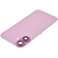 Back Glass w/ MagSafe Magnet For iPhone 16 (Aftermarket) (Pink) (No Logo)