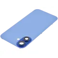 Back Glass With Steel Plate With MagSafe Magnet Pre-Installed Compatible For iPhone 16 (No Logo) (Ultramarine)