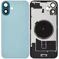 Back Glass w/ MagSafe Magnet For iPhone 16 Plus (Aftermarket) (Teal) (No Logo)