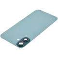 Back Glass w/ MagSafe Magnet For iPhone 16 Plus (Aftermarket) (Teal) (No Logo)