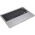 Top Case Assembly With Battery And Keyboard Compatible For MacBook Air 13" (A3113 / Mid 2024) (Space Gray) (US Keyboard)