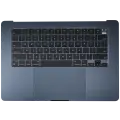 Top Case Assembly With Battery And Keyboard Compatible For MacBook Air 15" (A3114 / Mid 2024) (Midnight) (US Keyboard)