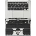 Top Case Assembly With Battery And Keyboard Compatible For MacBook Air 15" (A3114 / Mid 2024) (Silver) (US Keyboard)