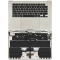 Top Case Assembly With Battery And Keyboard Compatible For MacBook Air 15" (A3114 / Mid 2024) (Starlight) (US Keyboard)