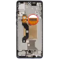 OLED Assembly With Frame Compatible For Motorola Edge 60 Fusion (XT2503-4 / 2025) (Refurbished) (Slipstream)