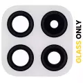Back Camera Lens (Glass Only) With Adhesive Compatible For Samsung Galaxy A22 5G (A226 / 2021) (White)