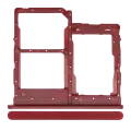 Dual Sim Card Tray Compatible For Samsung Galaxy A01 Core (A013 / 2020) (Red)