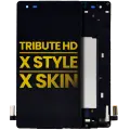 LCD Assembly With Frame Compatible For LG Tribute HD (LS676) / LG X Style (K200 / L53BL / L56VL) / LG X Skin (F740) (Refurbished) (Black)