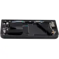 Mid-Frame Housing Compatible For Google Pixel 9 Pro Fold (Premium) (Obsidian)