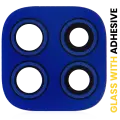Back Camera Lens With Adhesive Compatible For Motorola Moto G9 Play (XT2083 / 2020) (Blue)