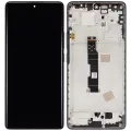 OLED Assembly With Frame Compatible For Xiaomi Redmi Note 14 Pro 4G (Refurbished) (Midnight Black)