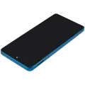 LCD Assembly With Frame Compatible For Motorola Moto G75 5G (XT2437 / 2024) (Refurbished) (Aqua Blue)