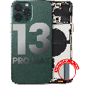 Back Housing W/ Small Components Pre-Installed Compatible For iPhone 13 Pro Max (International Version) (Used OEM Pull: Grade B) (Alpine Green)