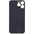 Back Glass With 3M Adhesive Compatible For iPhone 13 Pro Max (No Logo / Large Camera Hole) (Alpine Green)
