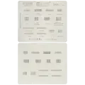 Display IC Reballing Stencil for iPhone 11–16 Series  (IPDY:1 BGA) (Amaoe)