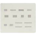 Display IC Reballing Stencil for iPhone 11–16 Series  (IPDY:1 BGA) (Amaoe)