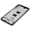 OLED Assembly With Frame Compatible For Xiaomi Redmi Note 13 4G (Aftermarket Plus) (Midnight Black)