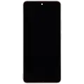 OLED Assembly With Frame Compatible For Xiaomi Redmi Note 13 4G (Aftermarket Plus) (Ocean Sunset)
