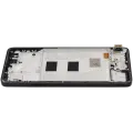OLED Assembly With Frame For Xiaomi Redmi Note 14 5G (Aftermarket Plus) (Midnight Black)