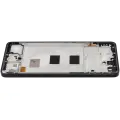 OLED Assembly With Frame For Xiaomi Redmi Note 14 5G (Aftermarket Plus) (Midnight Black)