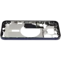 Mid-Frame Housing  W/ Small Parts For iPhone 15 Pro Max (EU / Global Version) (Used OEM Pull: Grade C) (Blue Titanium)