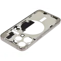 Mid-Frame Housing  W/ Small Parts For iPhone 15 Pro (EU / Global Version) (Used OEM Pull: Grade B) (Natural Titanium)