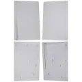 Faceplate Cover (Top & Bottom) For Sony PlayStation 5 Disc Edition (White)