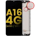 OLED Assembly With Frame For Samsung Galaxy A16 4G (A165 / 2024) (Refurbished) (All Colors)