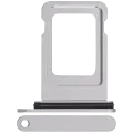 Single Sim Card Tray Compatible For iPhone 17 Pro / 17 Pro Max (Silver)