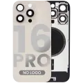 Back Glass w/ MagSafe Magnet For iPhone 16 Pro (Aftermarket) (Desert Titanium) (No Logo)