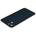 Back Glass w/ MagSafe Magnet For iPhone 14 Plus (Aftermarket) (Midnight) (No Logo)