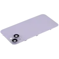 Back Glass w/ MagSafe Magnet For iPhone 14 (Aftermarket) (Purple) (No Logo)