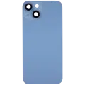 Back Glass w/ MagSafe Magnet For iPhone 14 (Aftermarket) (Blue) (No Logo)