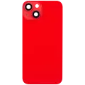 Back Glass w/ MagSafe Magnet For iPhone 14 (Aftermarket) (Red) (No Logo)