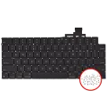 Keyboard W/ Backlight & Screws For MacBook Air 13" (A2681 / Mid 2022) (US English)