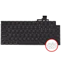 Keyboard W/ Backlight & Screws For MacBook Air 15" (A3114 / Mid 2024) (US English)