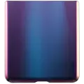 Bottom Back Cover Glass With Camera Lens For Samsung Galaxy Z Flip 4G (F700) / Z Flip 5G (F707) (Aftermarket Plus) (Mirror Purple)